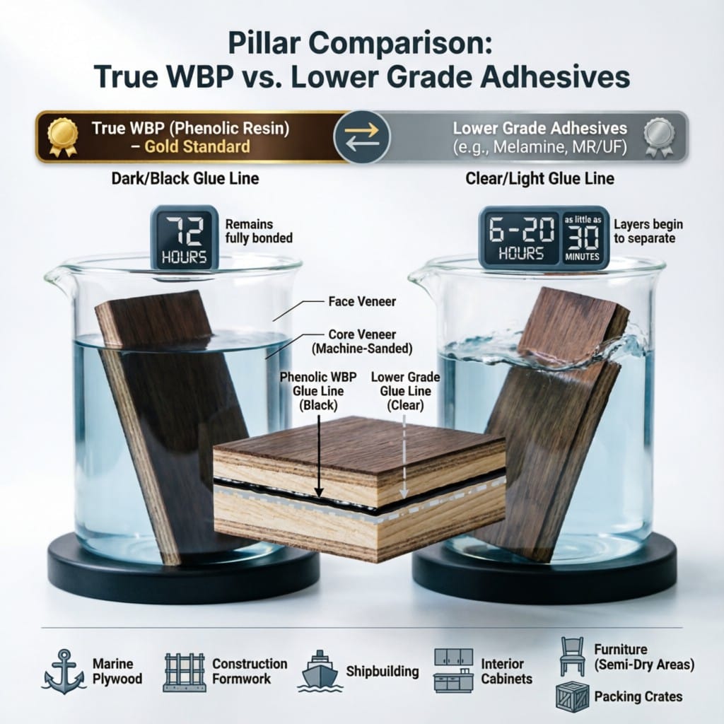 The science of WBP glue -waterproof plywood mechanics1