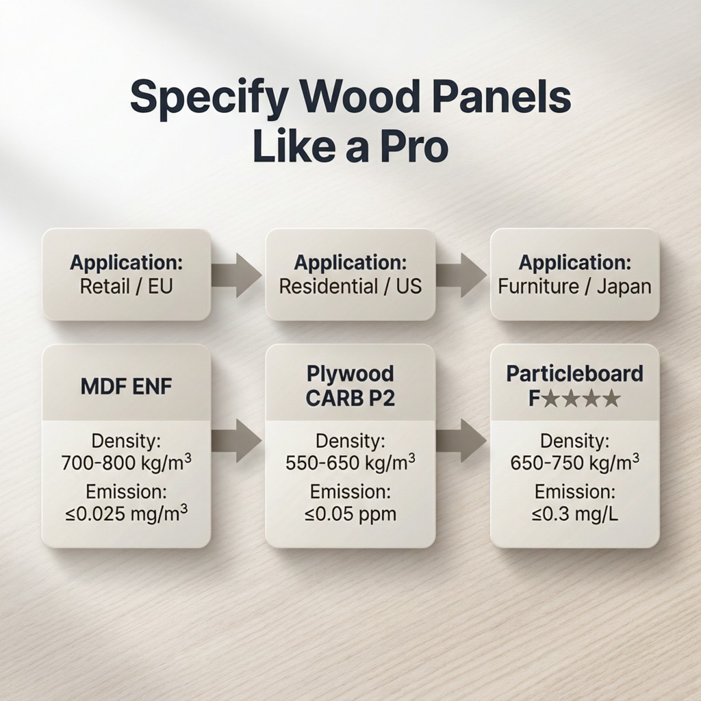 flowchart for specifying yicaiyigou wood Flowchart for specifying Yicaiyigou wood panels by application and region with key thresholds
