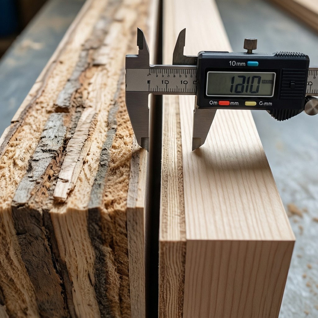 comparison of low grade mixed species pl Comparison of low-grade mixed-species plywood core versus uniform birch veneer edge