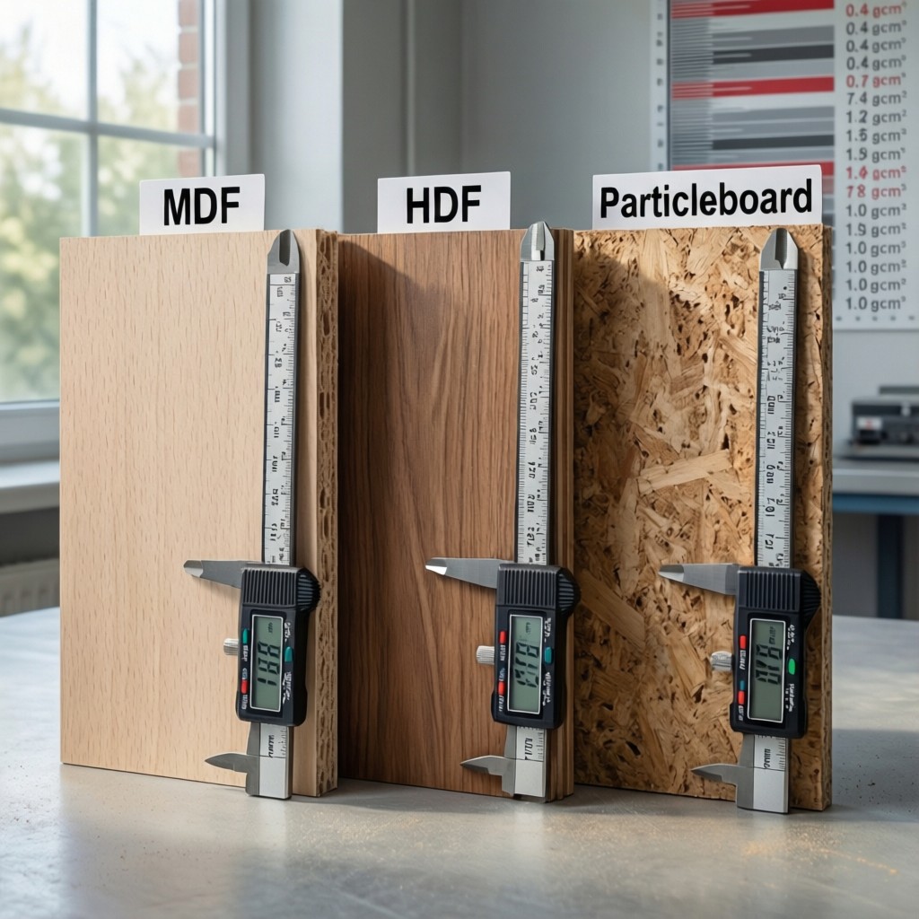 comparison of mdf hdf and particleboar Comparison of MDF, HDF, and particleboard density specifications