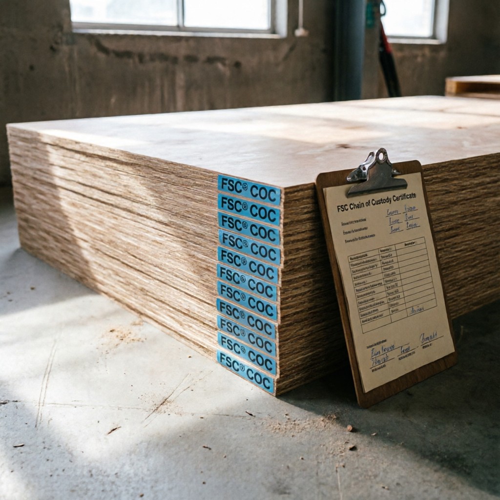 fsc certified structural plywood with ch FSC-certified structural plywood with Chain of Custody documentation for export