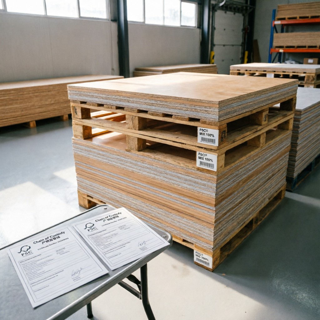 fsc certified wood panels with chain of 1 FSC-certified wood panels with Chain of Custody documentation for export