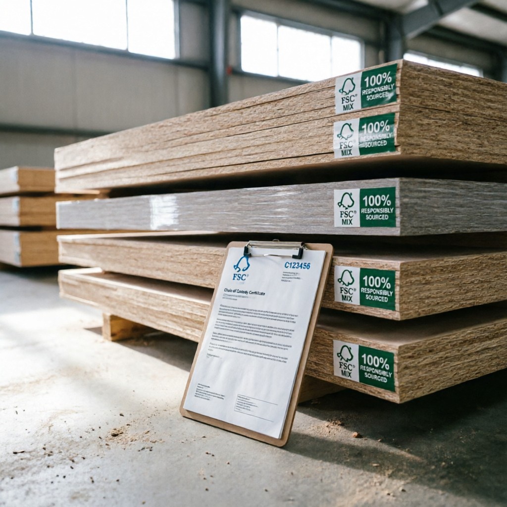 yicaiyigou fsc certified wood panels wit Yicaiyigou FSC-certified wood panels with Chain of Custody documentation for export compliance